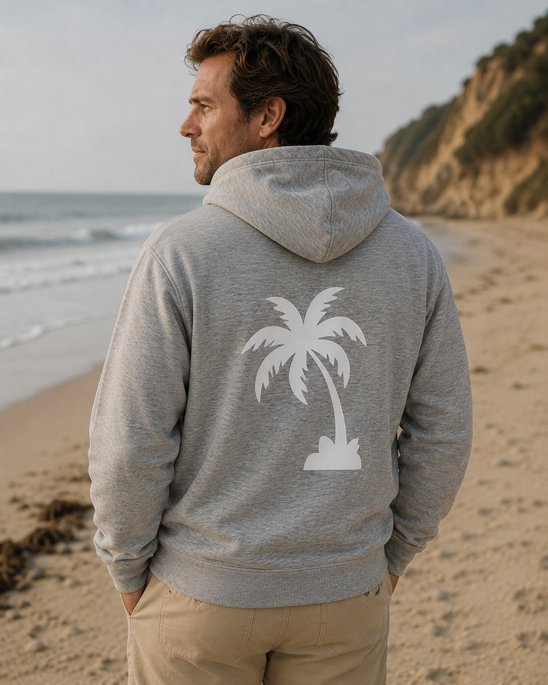 WILDLYFE "CARTER" PALM TREE HOODIE- ADULTS