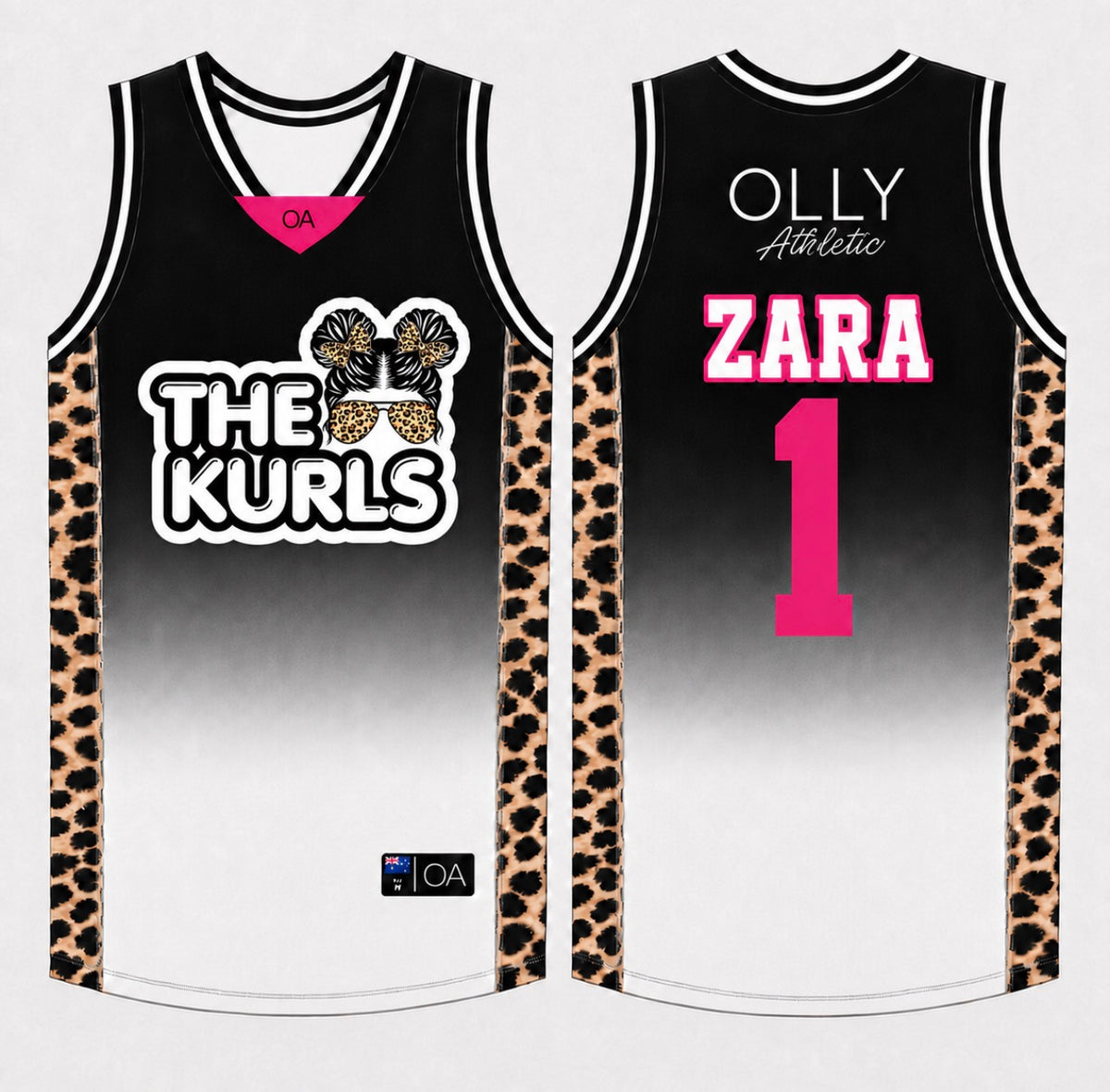 OLLY ATHLETIC CUSTOM SINGLET - GIRLS