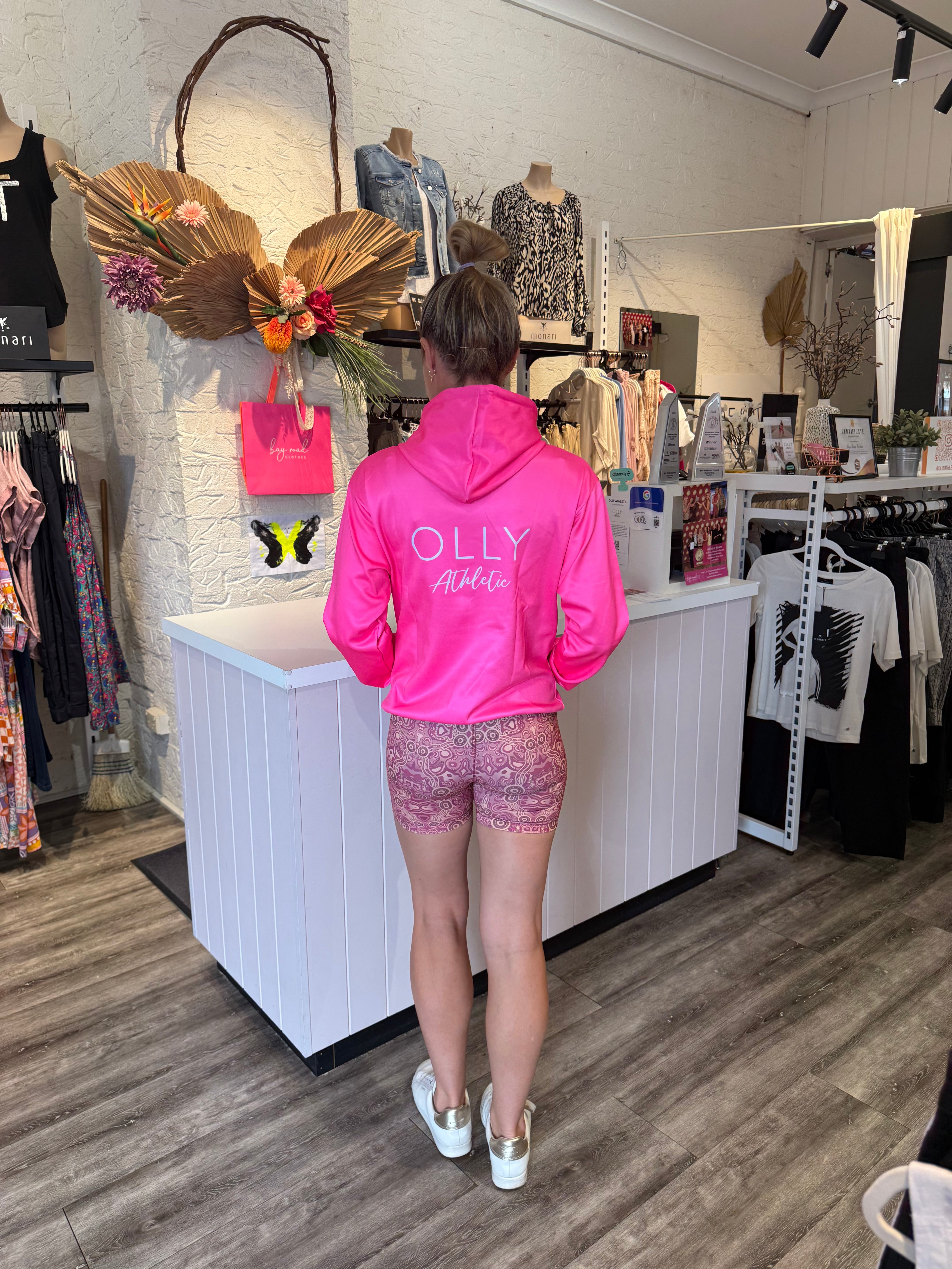 OLLY ATHLETIC TRAINING HOODIE - ADULTS