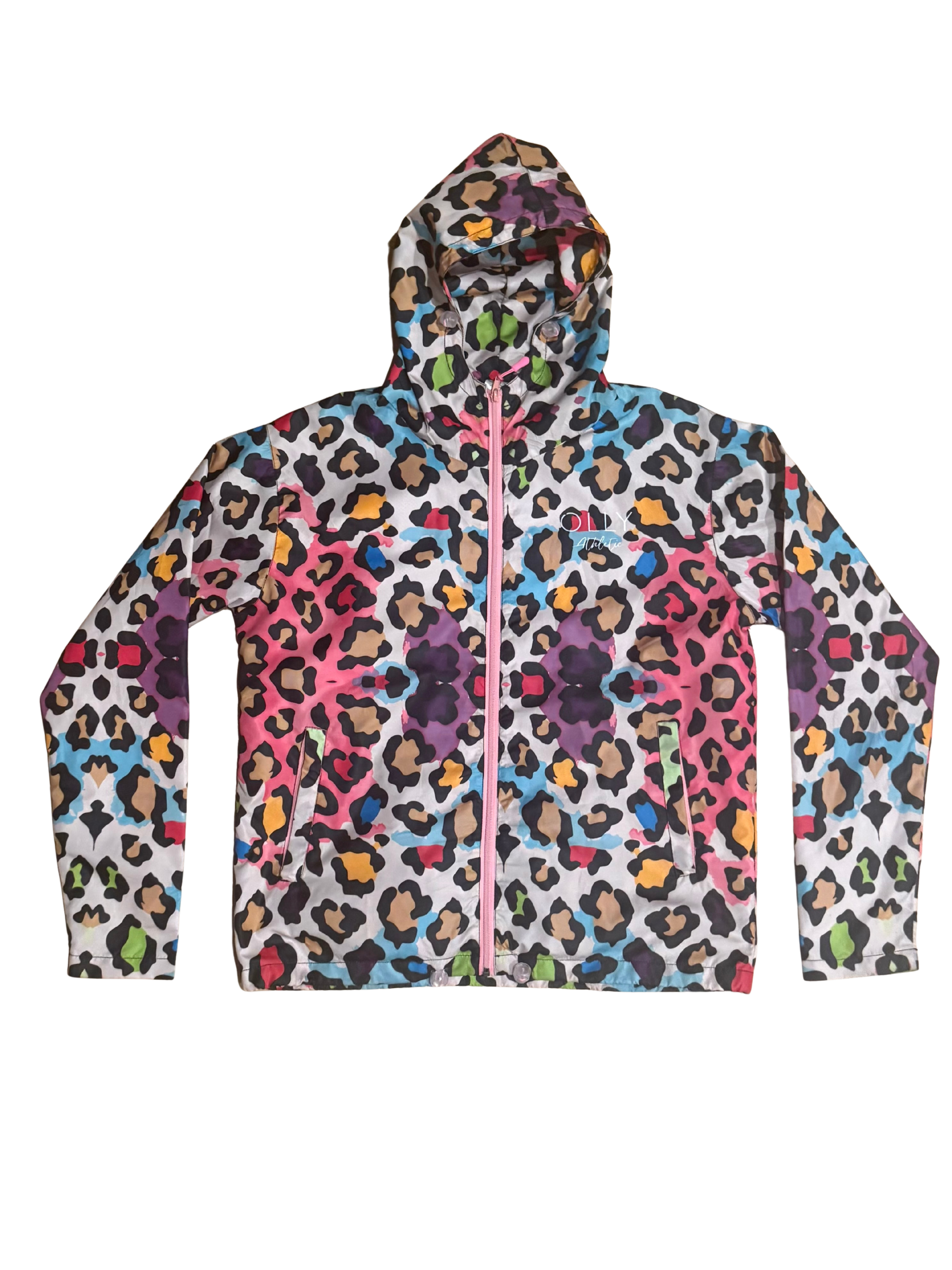 OLLY ATHLETIC SPRAY JACKET - PRINT
