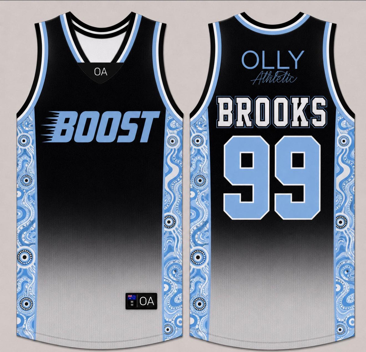 OLLY ATHLETIC CUSTOM SINGLET - MENS